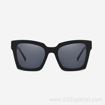 Square Angular Acetate Women`s Sunglasses